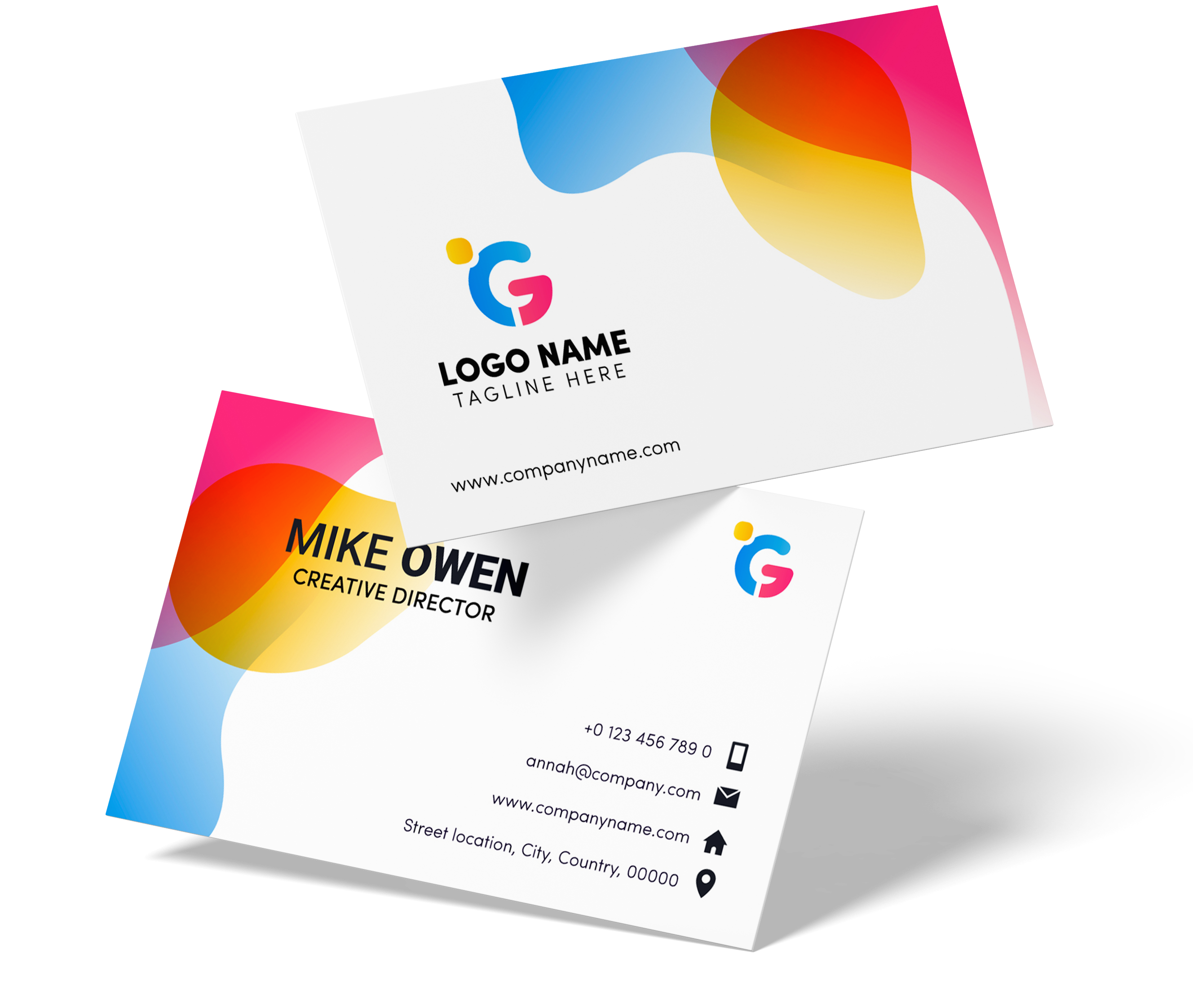 Business card test
